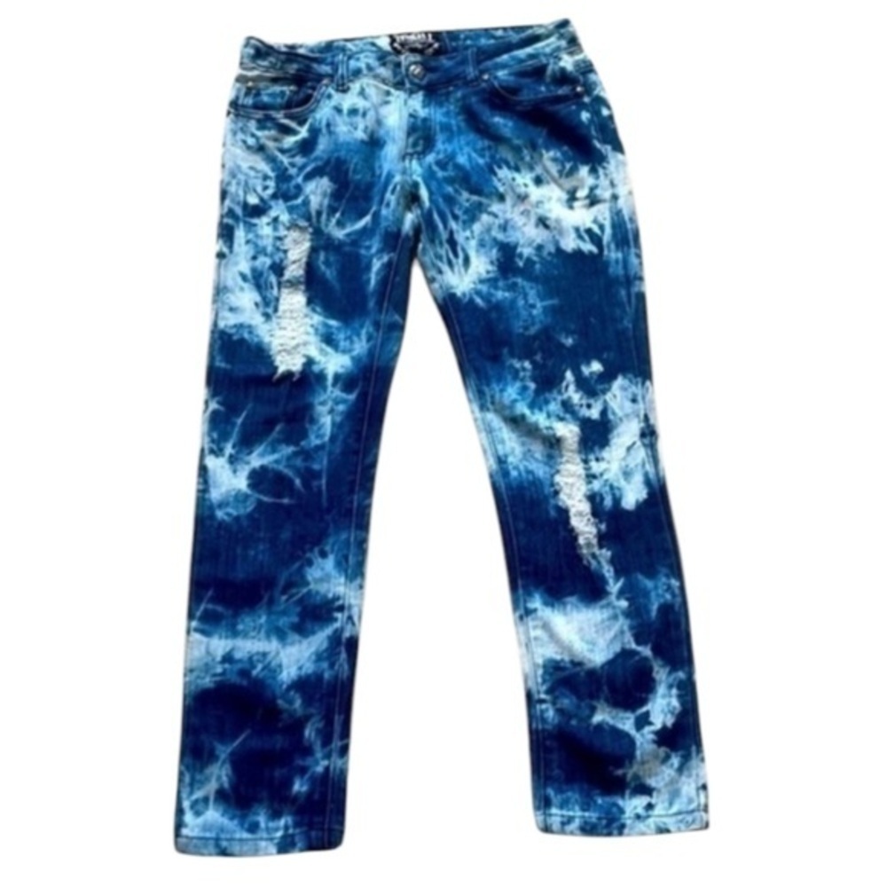 THRILL | JUNIOR SIZE 7 STYLE ACID WASHED JEANS